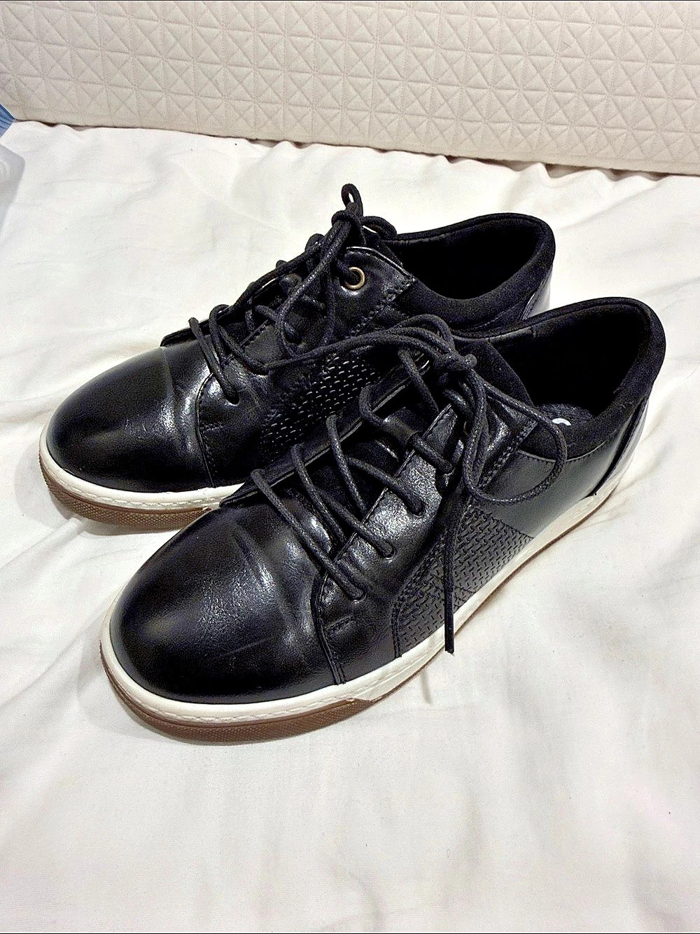 Black & White boys Sneakers Hawkwell Oxford size 3